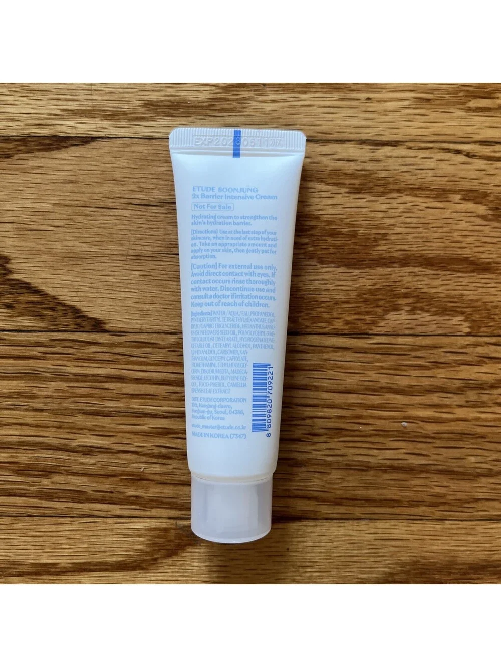 Etude House SoonJung 2x Barrier Intensive Cream 30ml / 1.01 fl.oz
